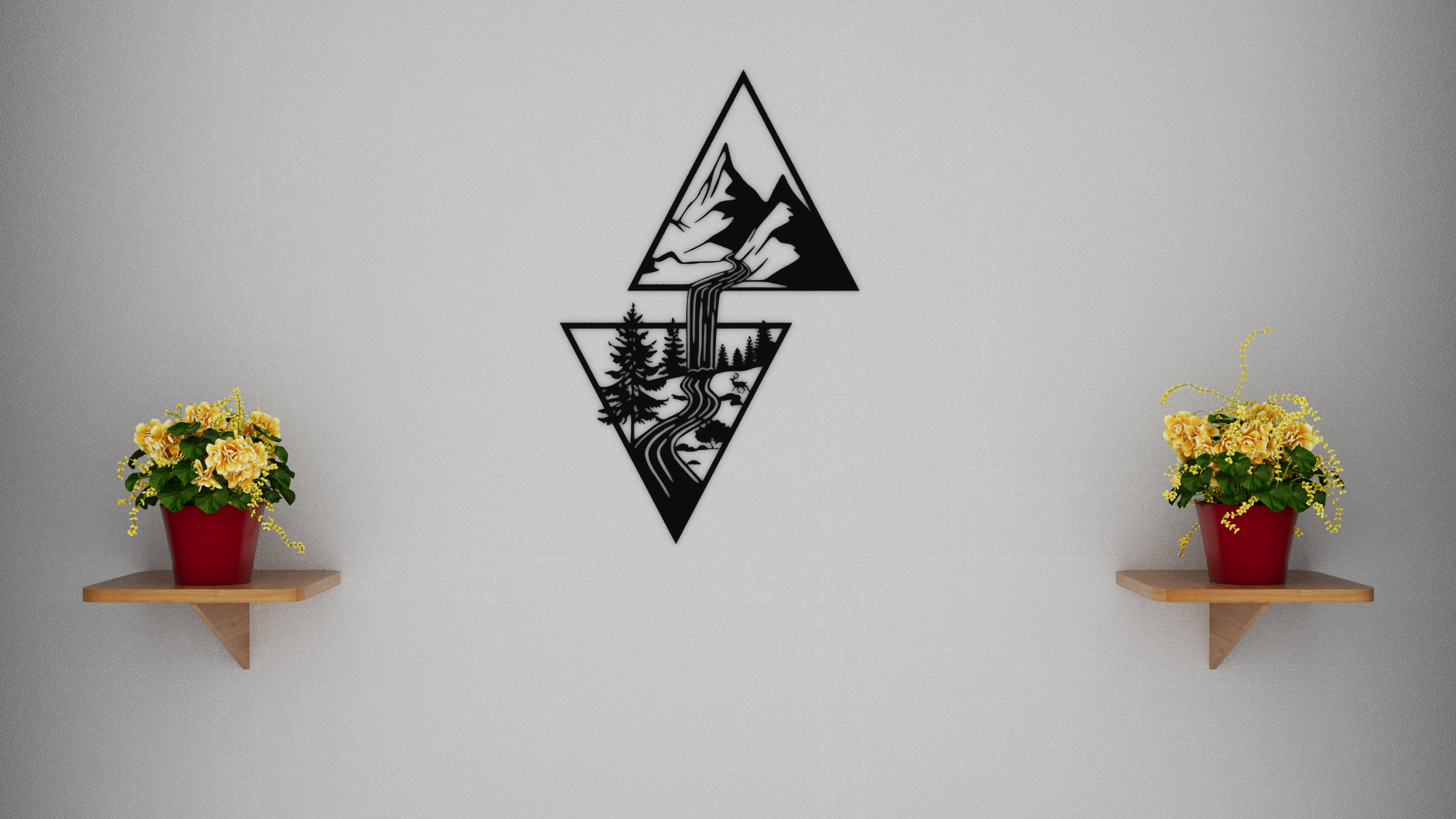 3D Print BV SIONO - Model cascadă decorativă