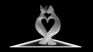 BV SIONO - 3D Print volumetric - „I Luv U”