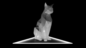 BV SIONO - 3D Print volumetric - „My Angular Cat...”